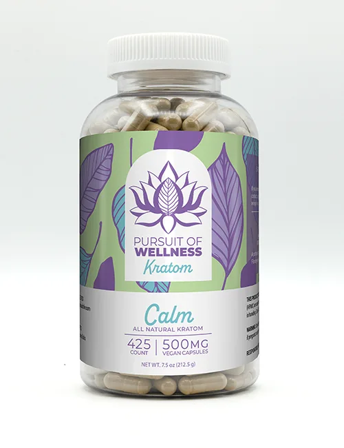 Pursuit of Wellness Calm Kratom 425ct